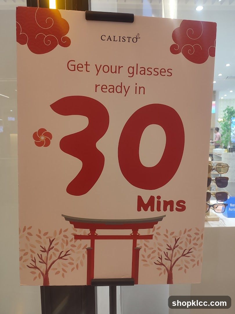 Calisto Glasses Promotion