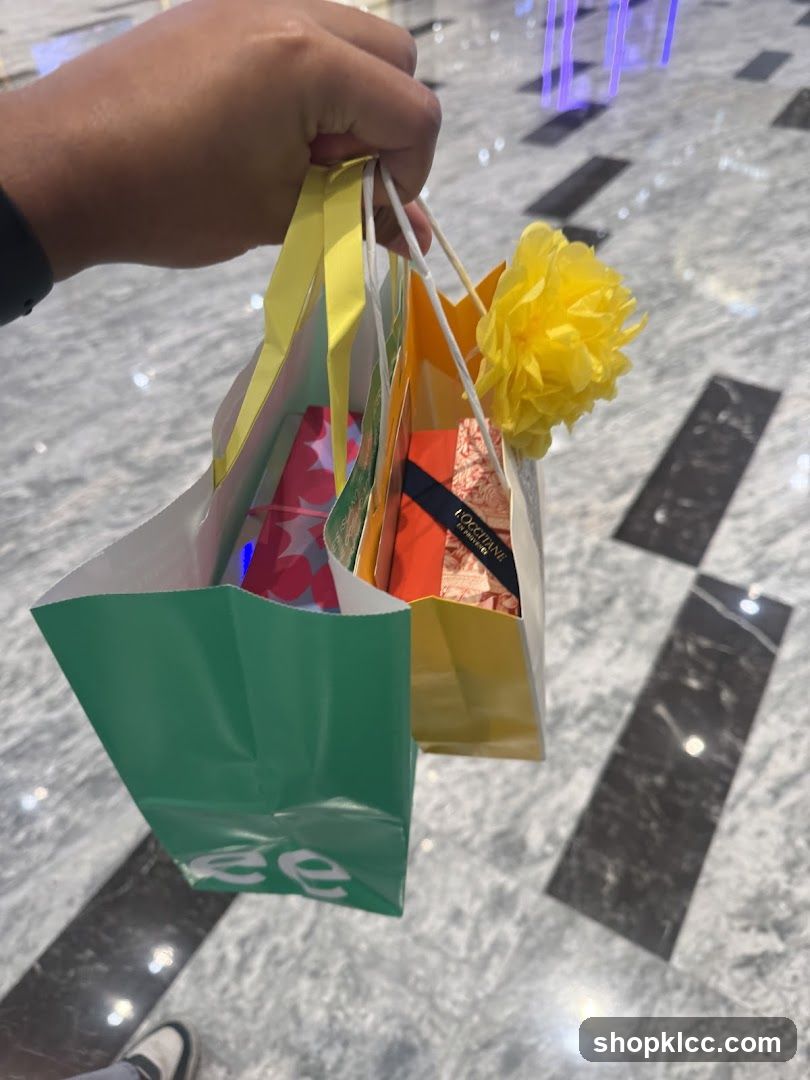 Shopping Bags with Flower