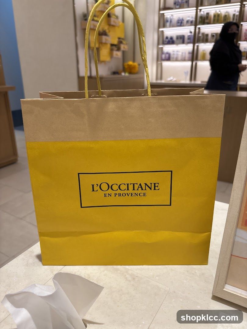 L'Occitane Shopping Bag