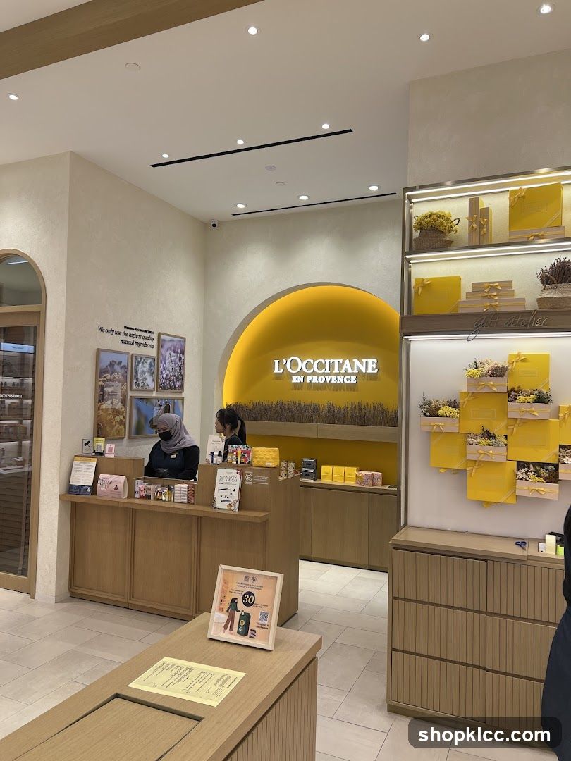 L'Occitane Store Interior