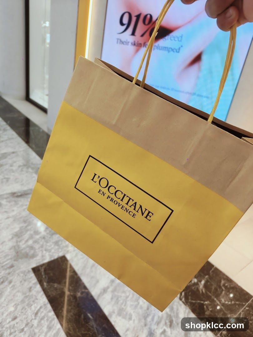 L'Occitane Shopping Bag