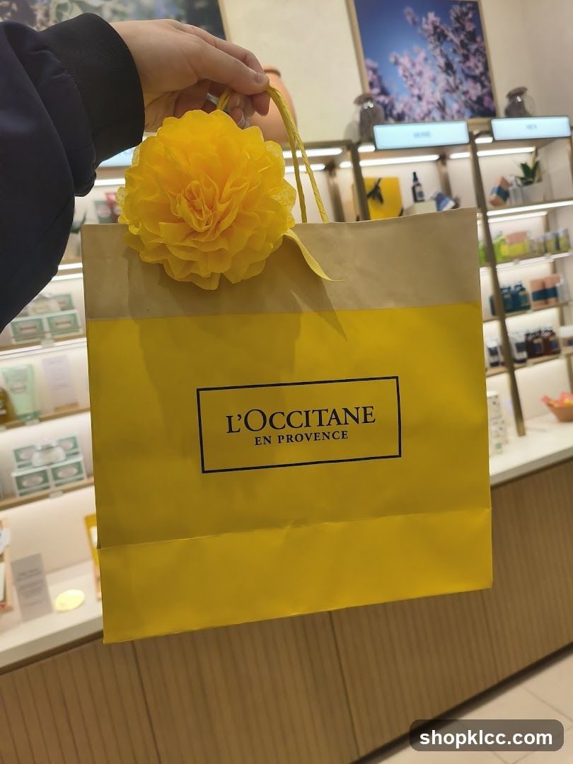 L'Occitane Shopping Bag