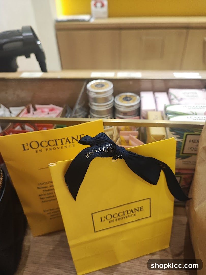 L'Occitane Shopping Bags