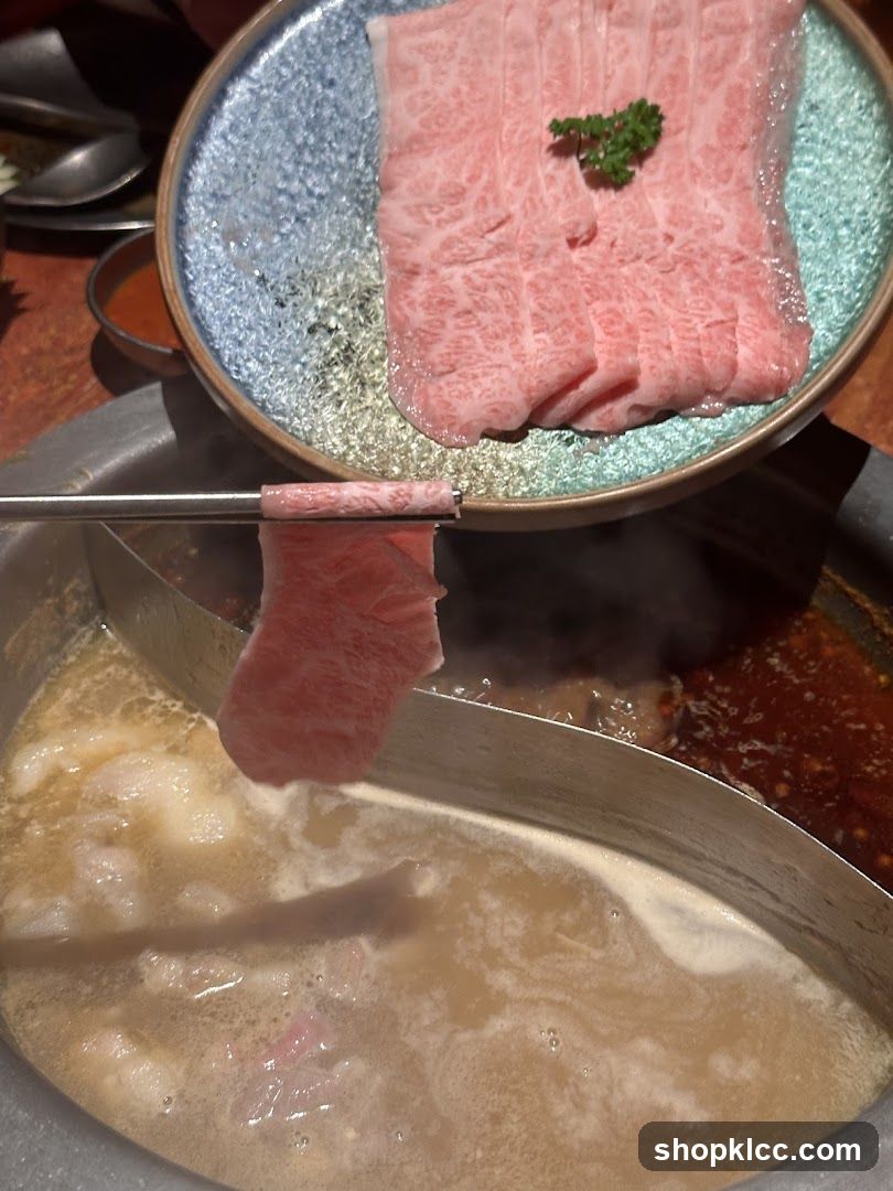 Hot Pot with Sliced Beef