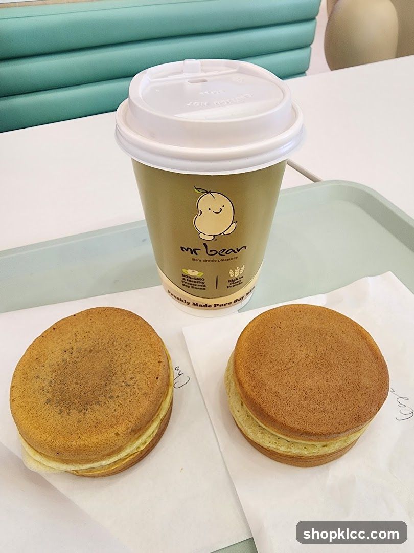 Mr. Bean Soy Milk and Pastries