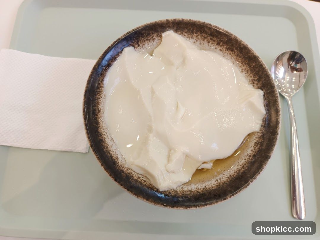 Tofu Pudding with Syrup