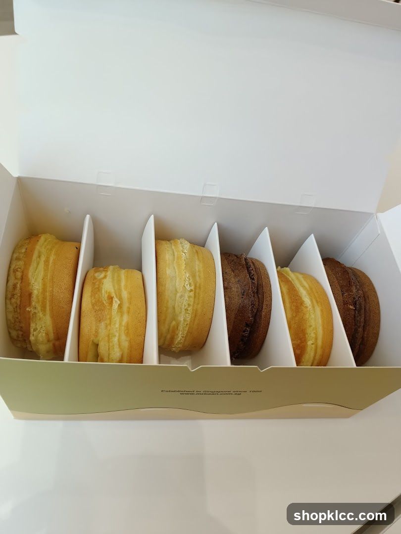 Assorted Pastries in a Box