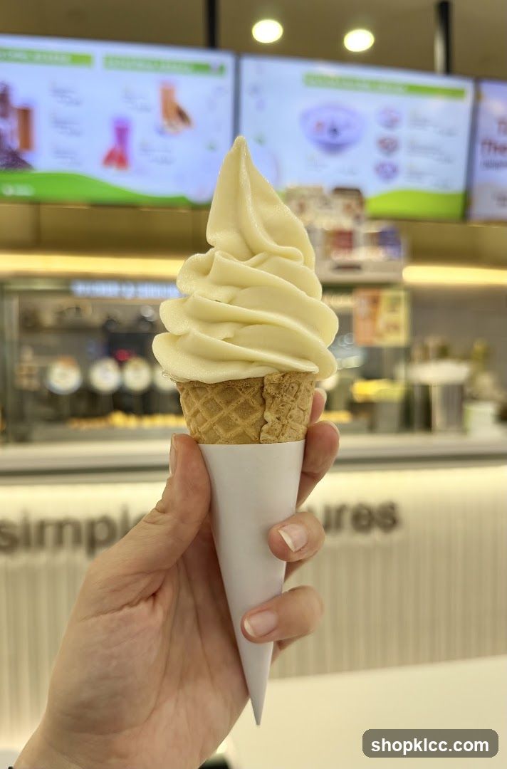 Soft Serve Ice Cream Cone