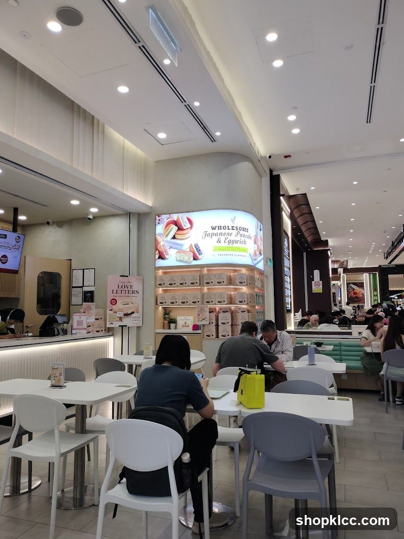 Cafe Interior with Patrons