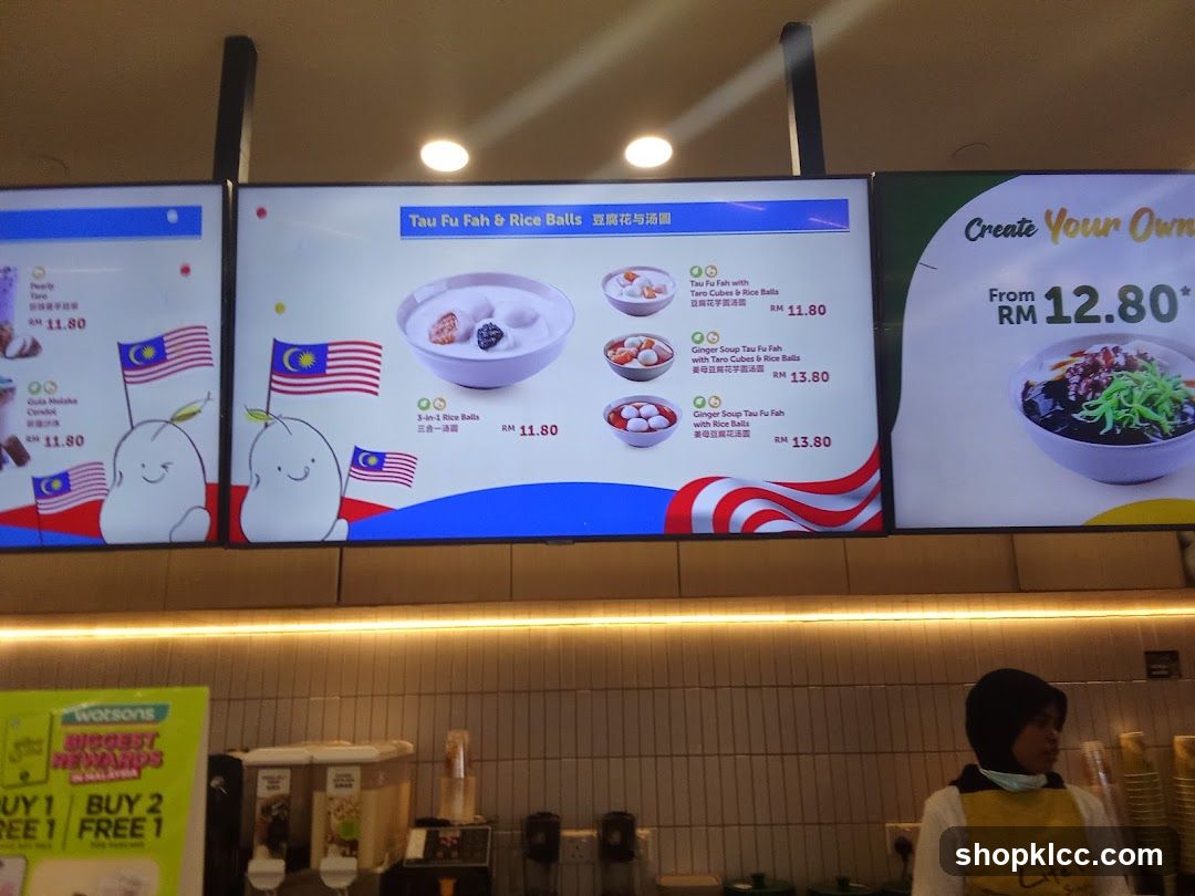 Dessert Menu