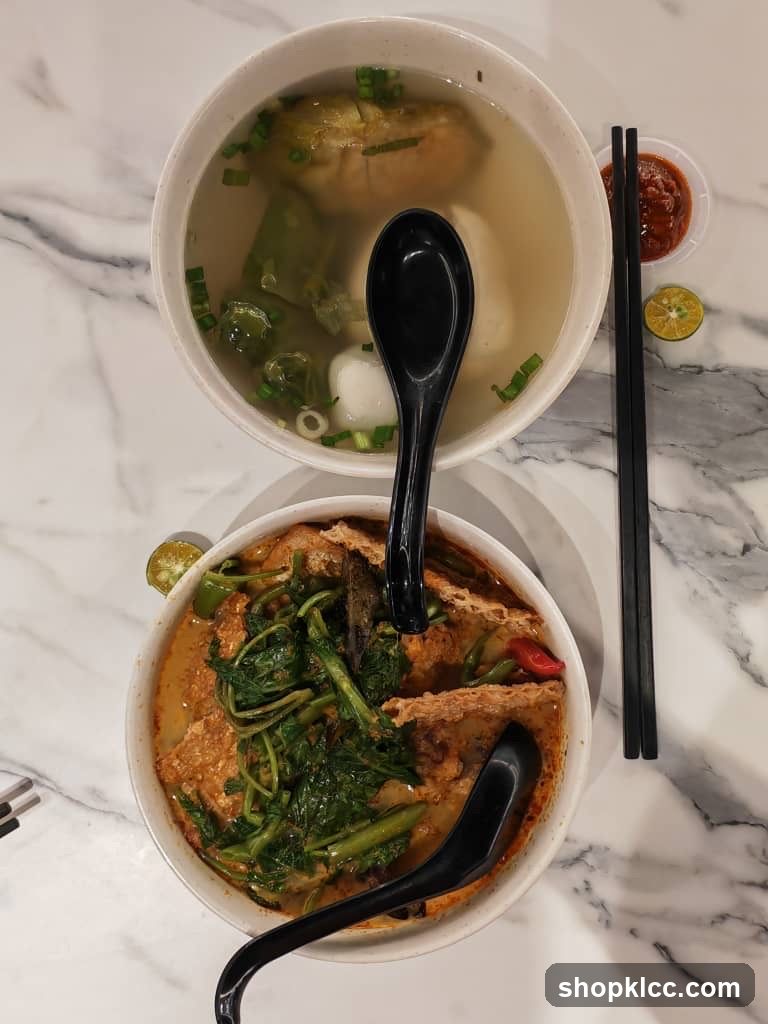 Two Bowls of Noodles