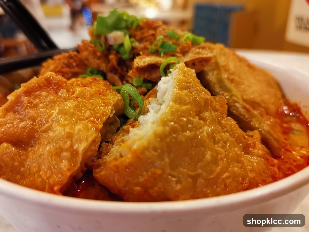 Curry Noodles with Fried Tofu