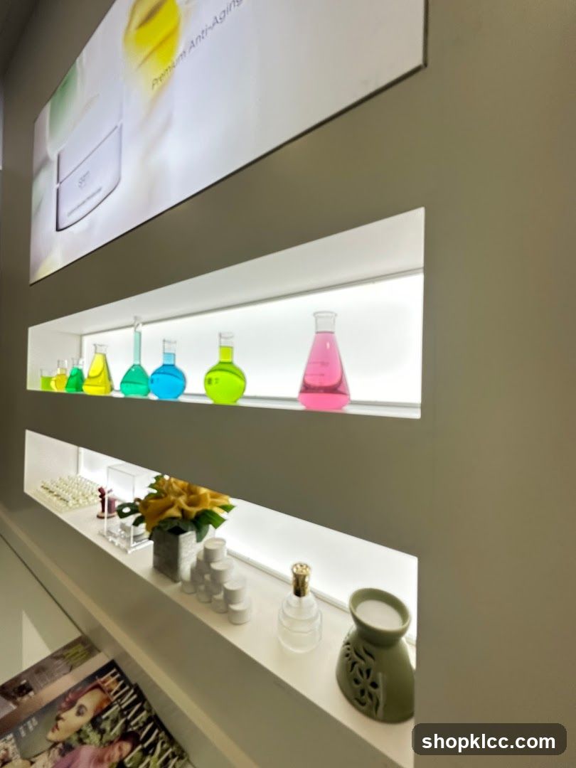 Skincare Display