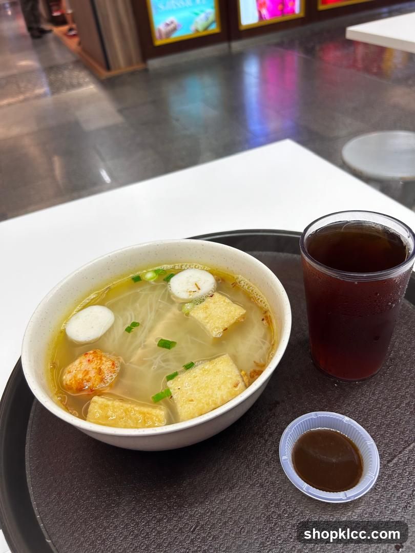 Noodle Soup and Drink