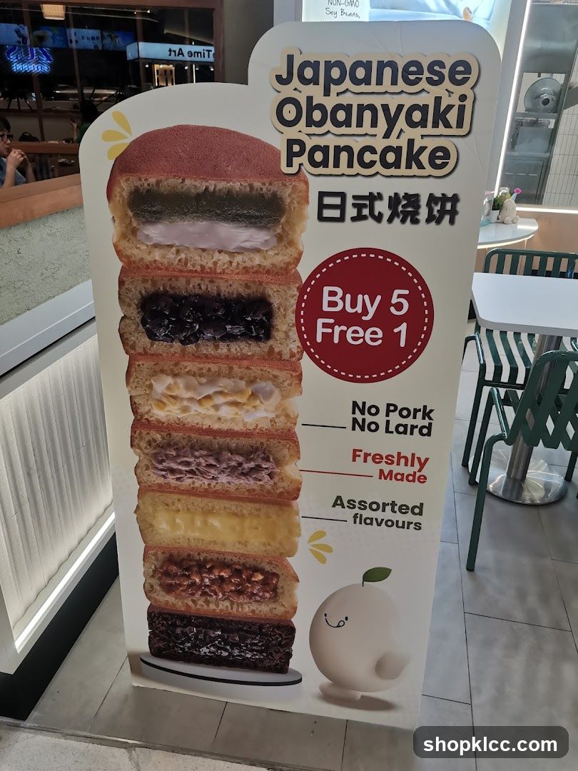 Japanese Obanyaki Pancake Promotion