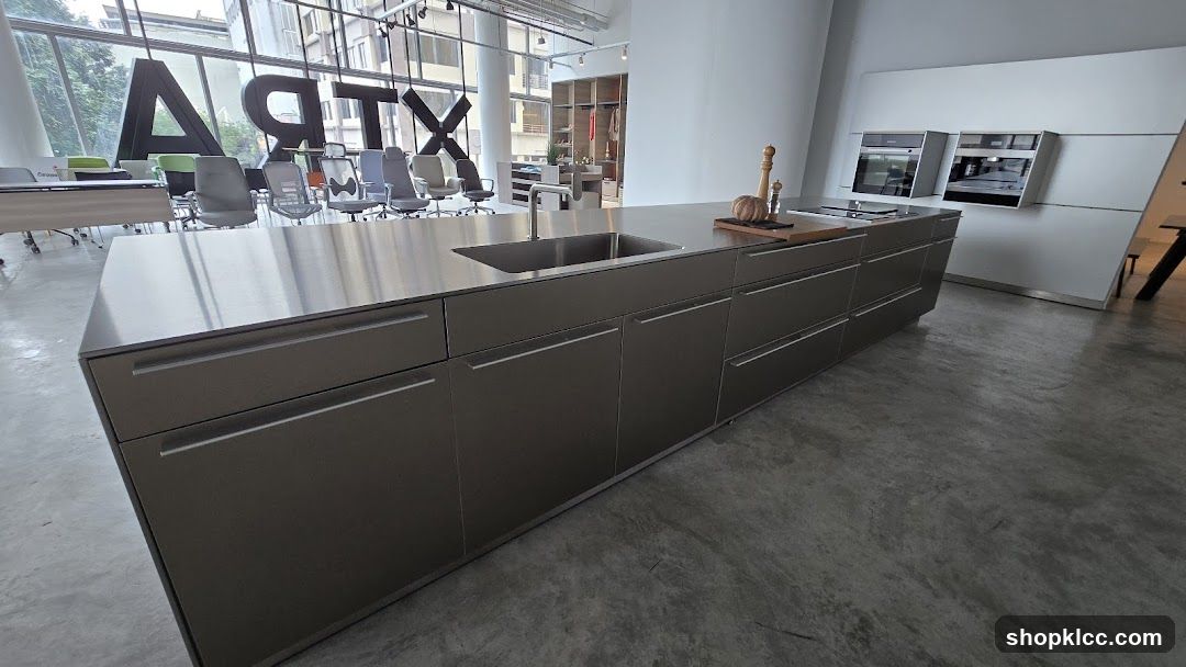 Modern Kitchen Island Display