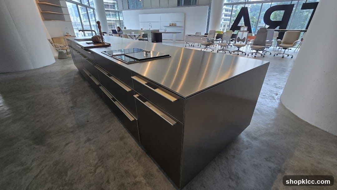 Modern Kitchen Island Display