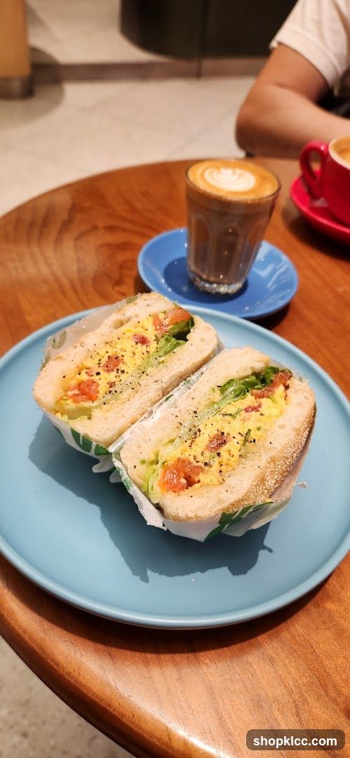 Sandwich and Coffee