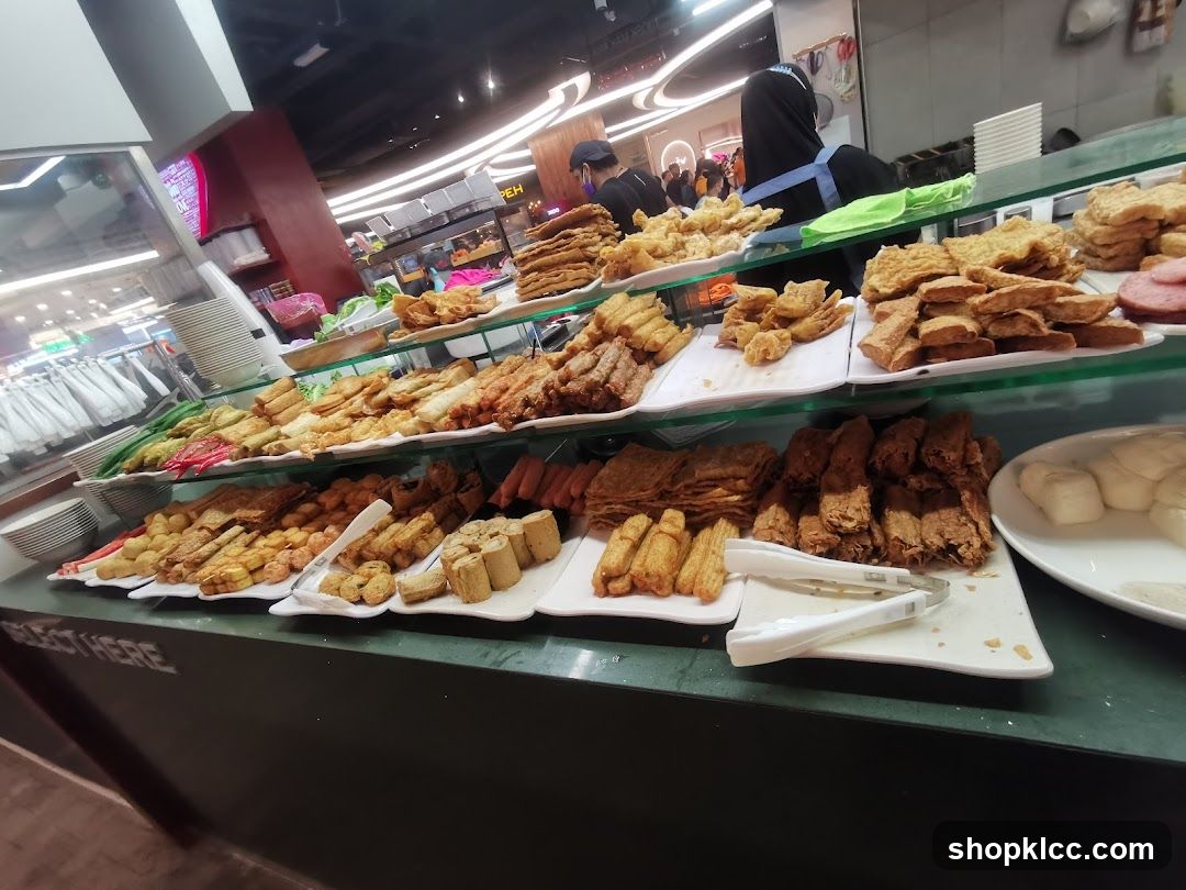 Fried Snacks Display