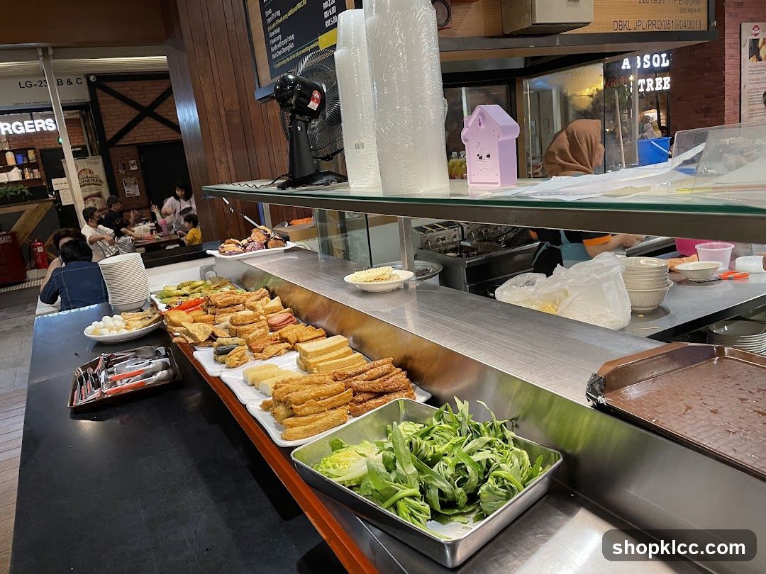 Food Stall Display