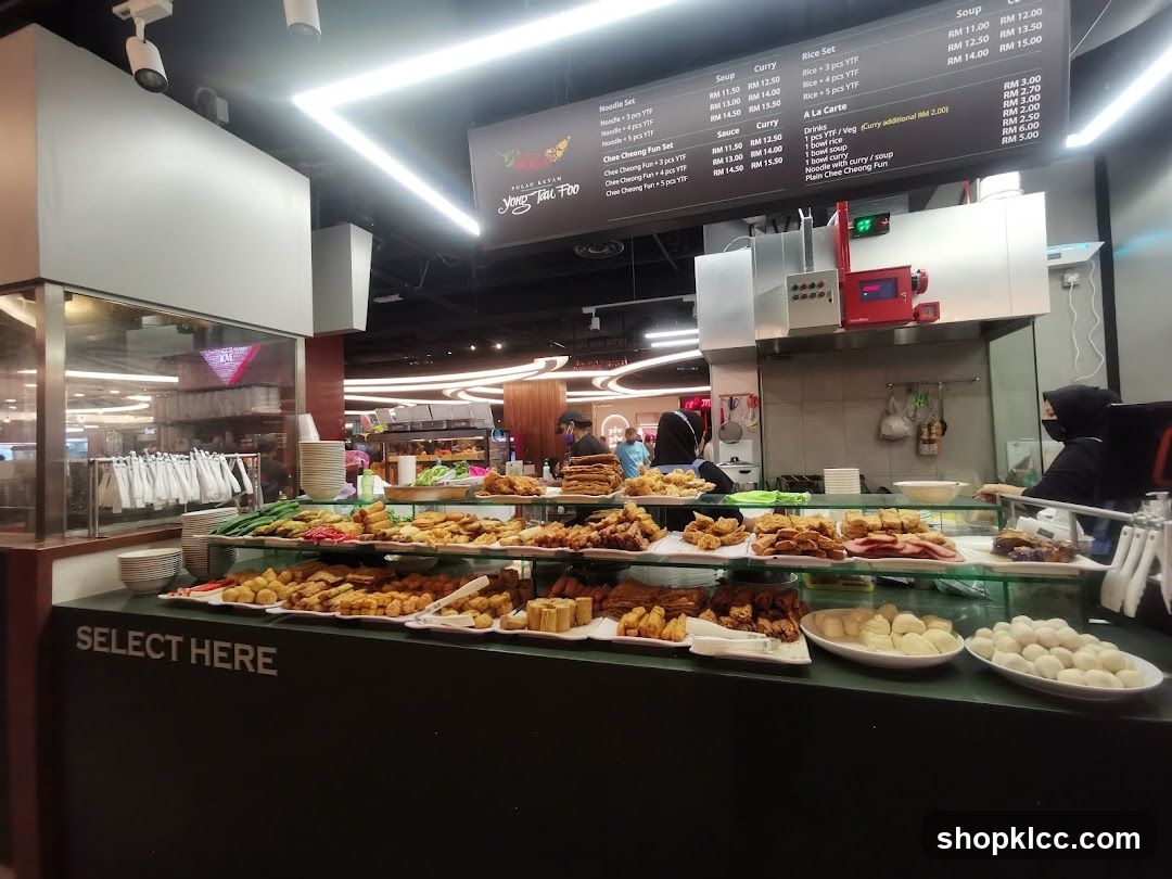 Food Stall Display