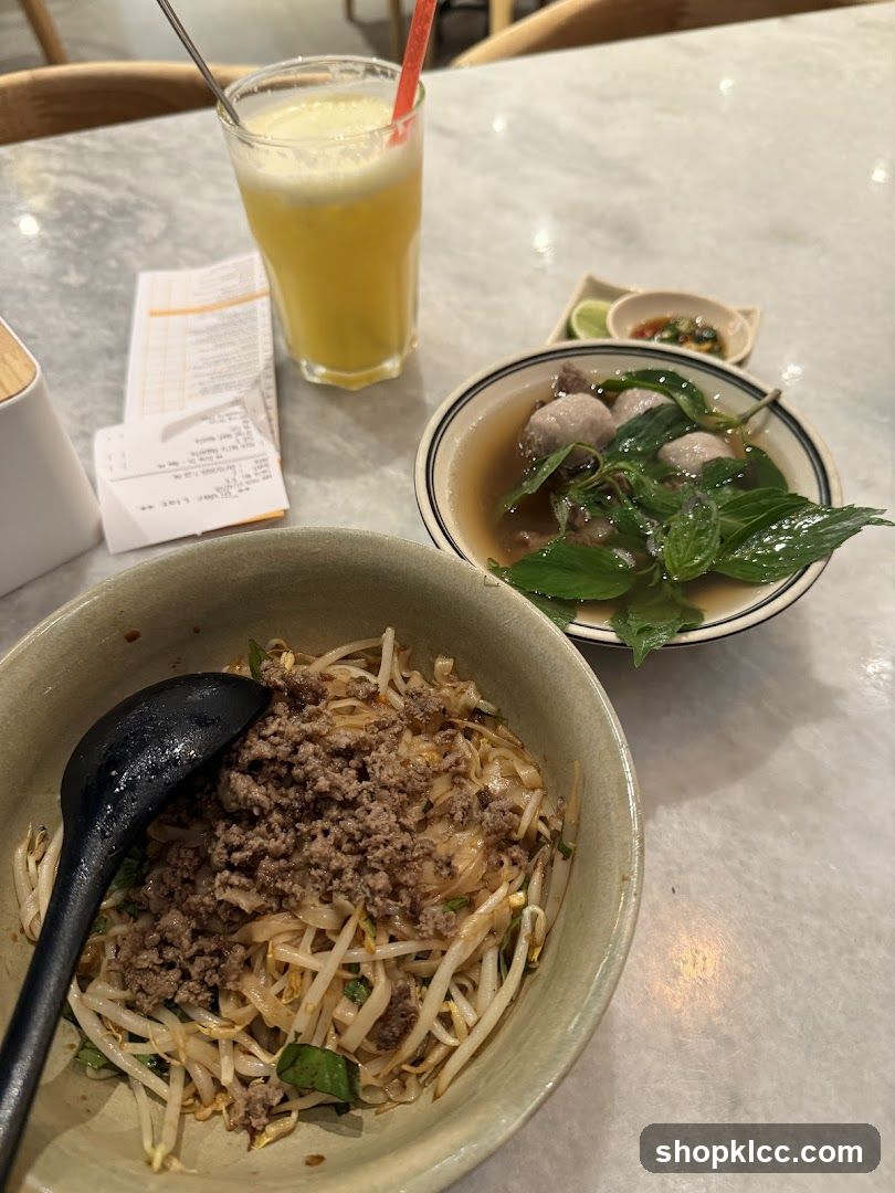Thailand Street Food Meal