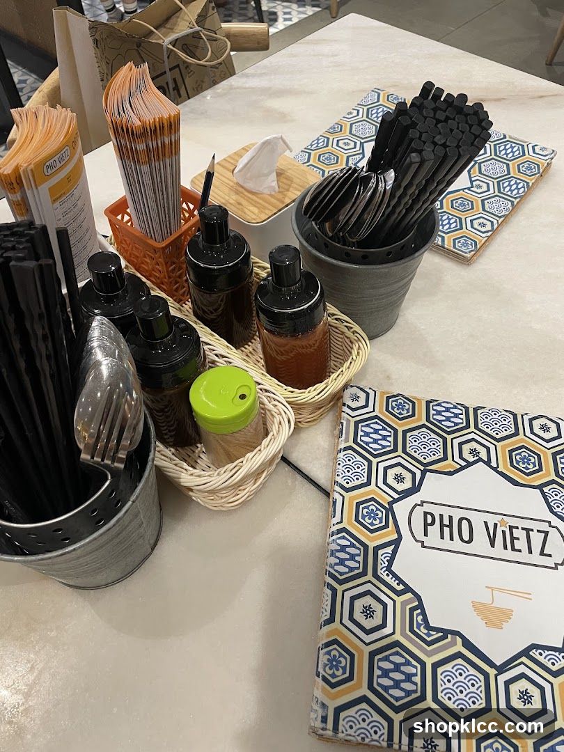 Vietnamese Restaurant Table Setting