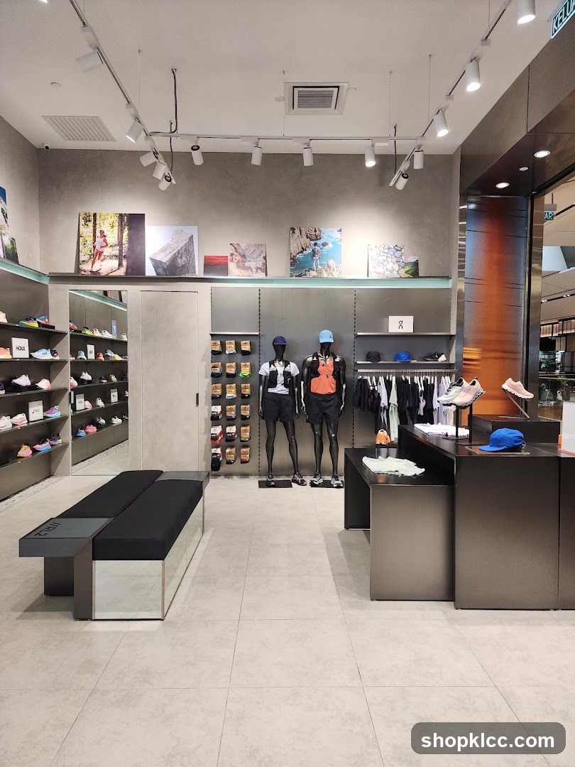 Athletic Apparel Store Interior