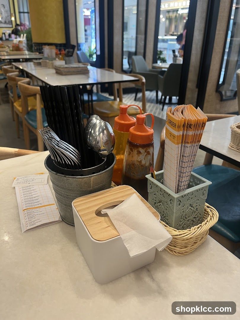 Restaurant Table Setting