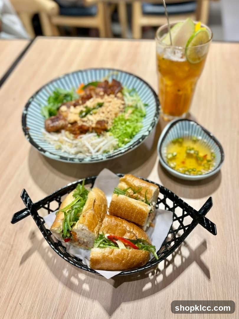 Vietnamese Food Spread