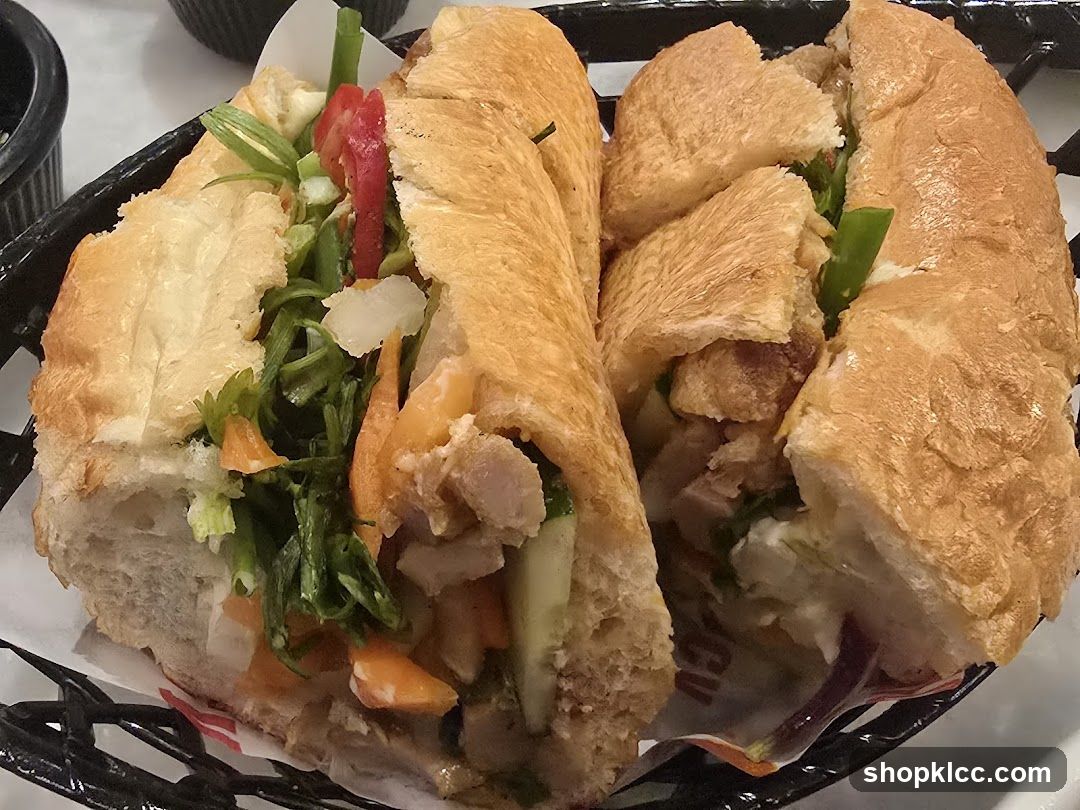 Baguette Sandwich with Fillings