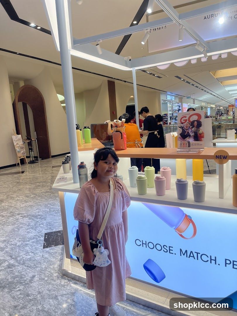 Girl Posing in Store
