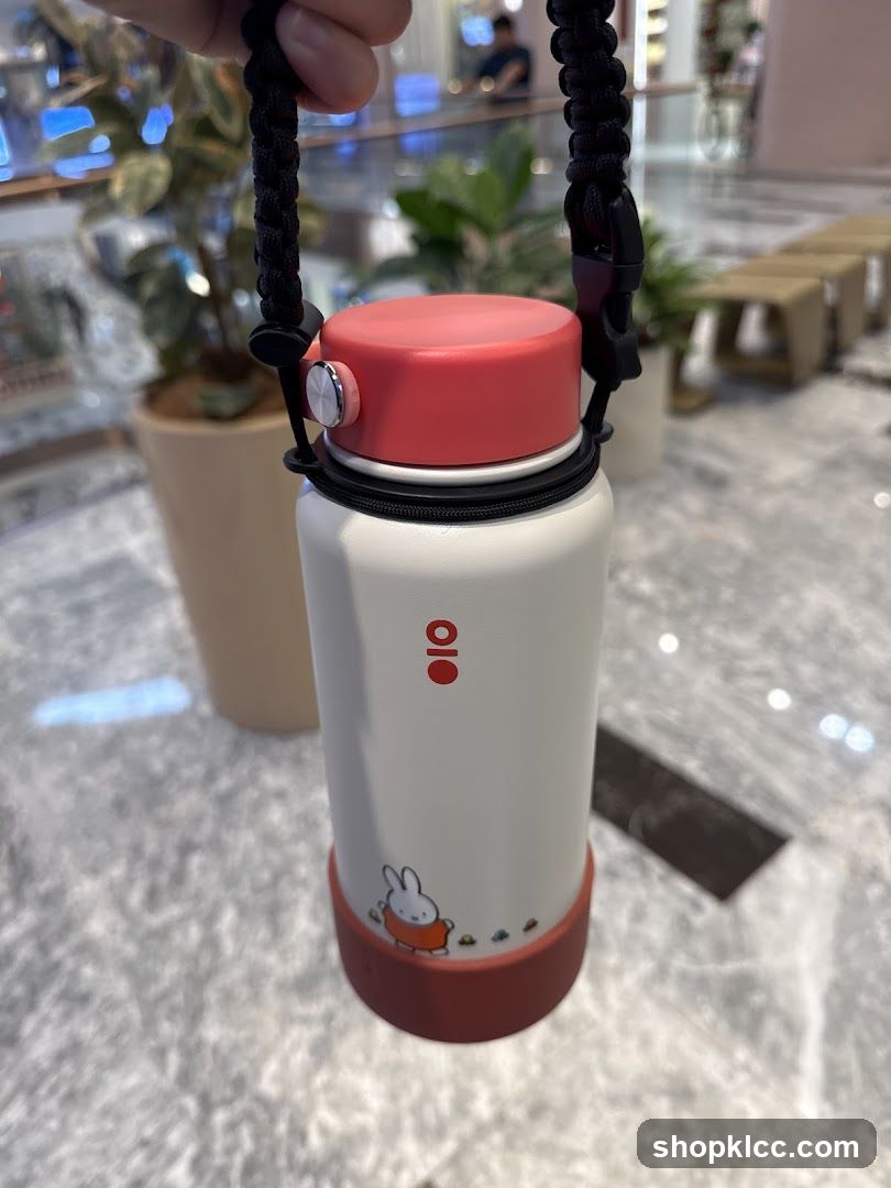 White Water Bottle with Miffy Design
