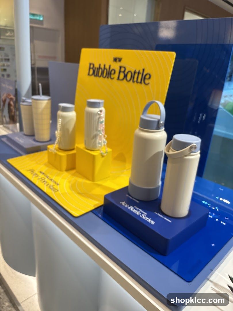 New Bubble Bottle Display