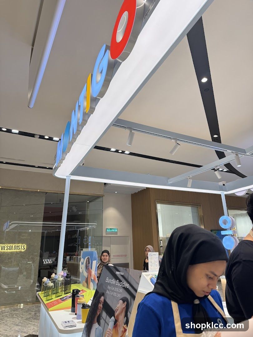 Store Interior with Montigo Branding