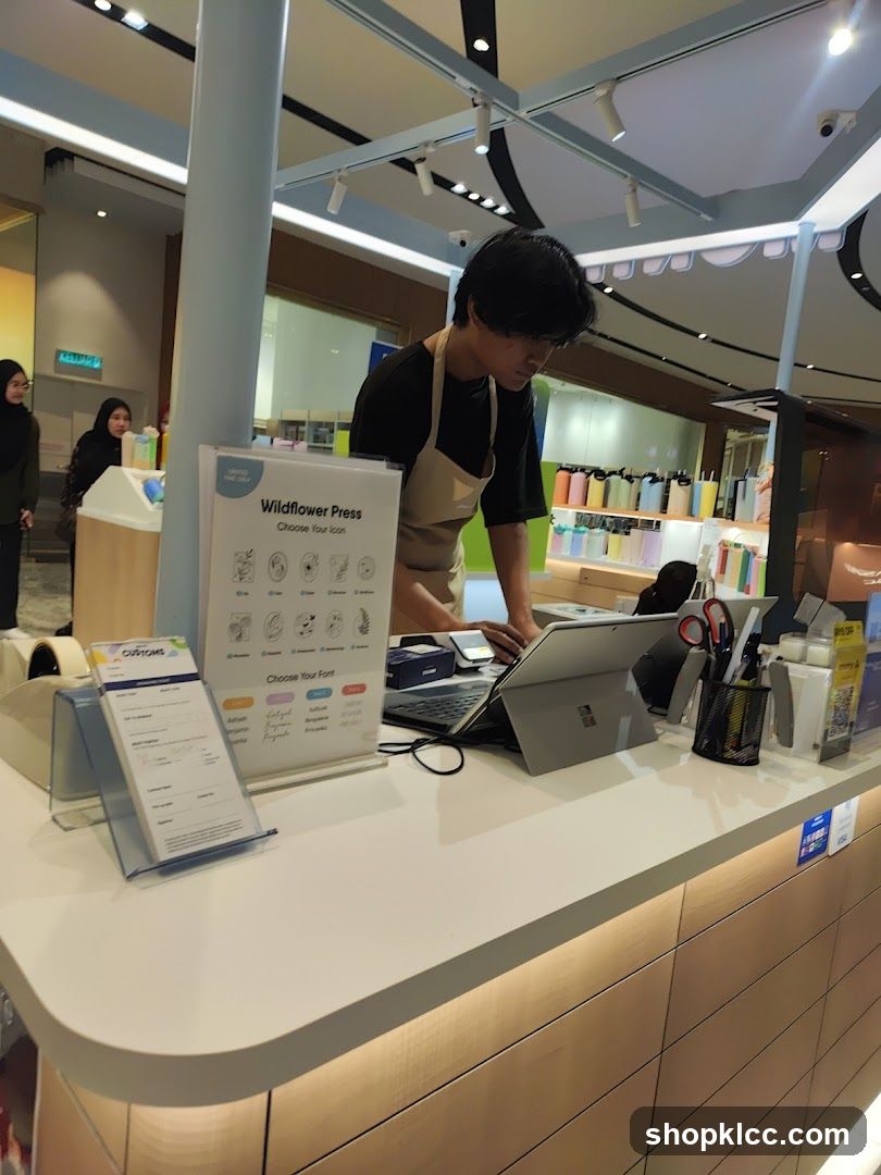 Staff at Counter