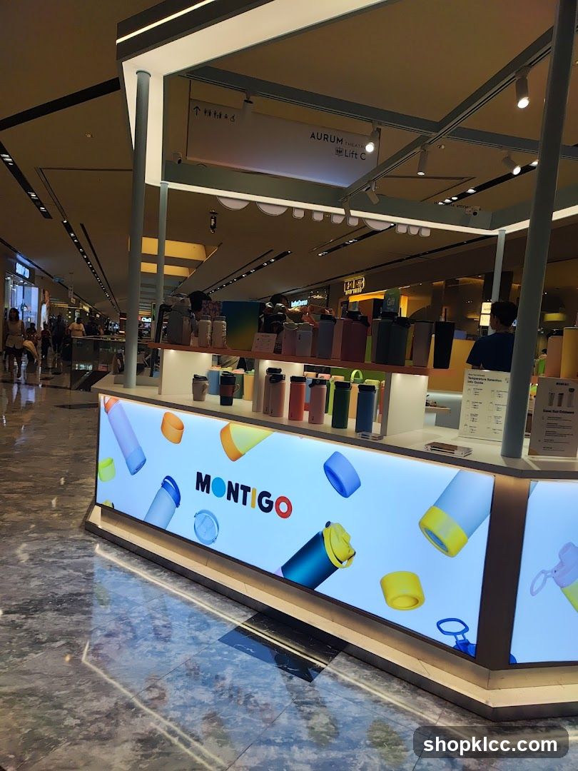 Montigo Water Bottle Display