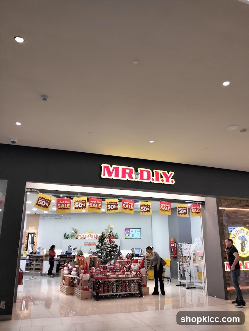 MR DIY Store Entrance