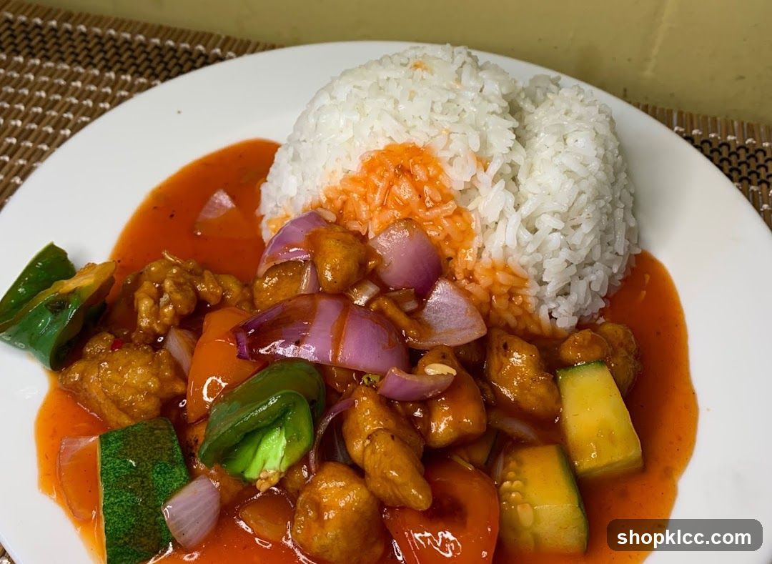 Kung Pao Chicken with Rice