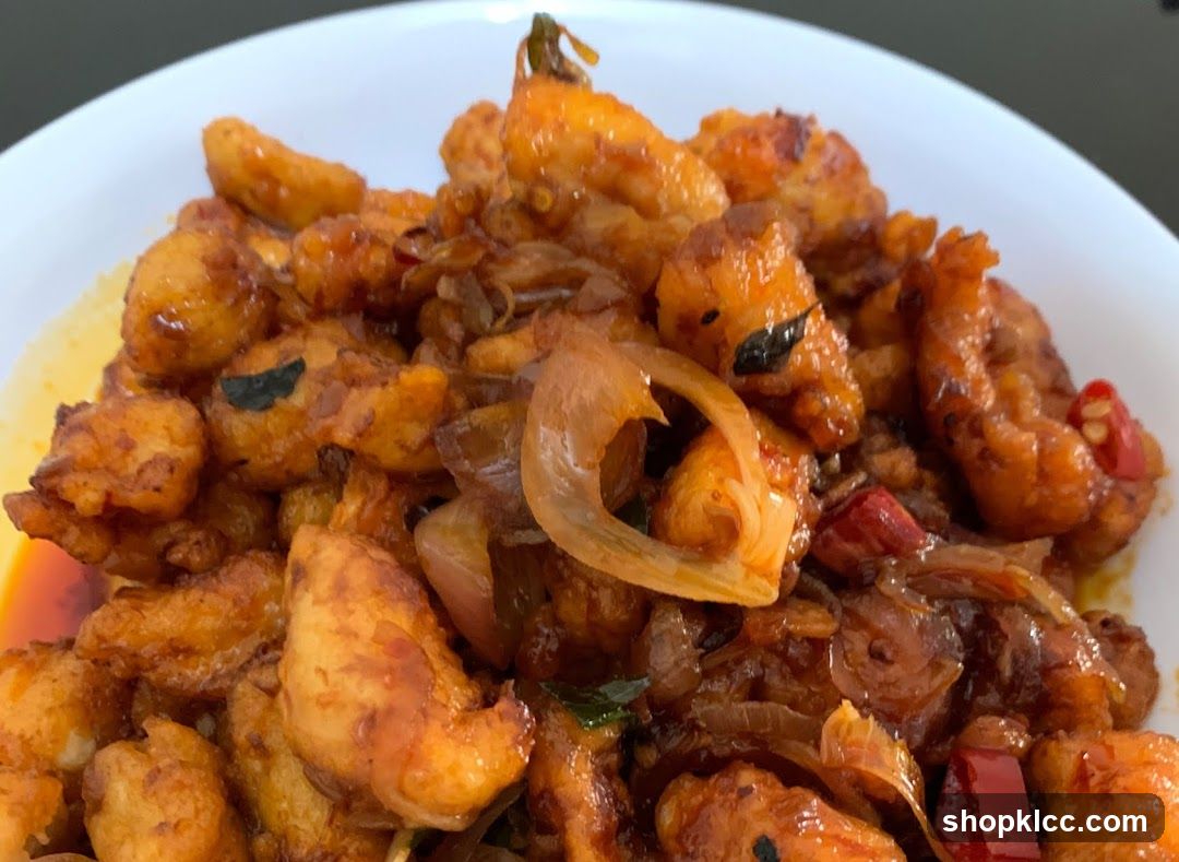 Fried Chicken with Onions and Spices