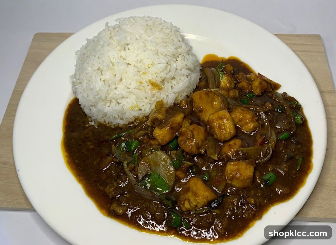 Tofu Curry with Rice