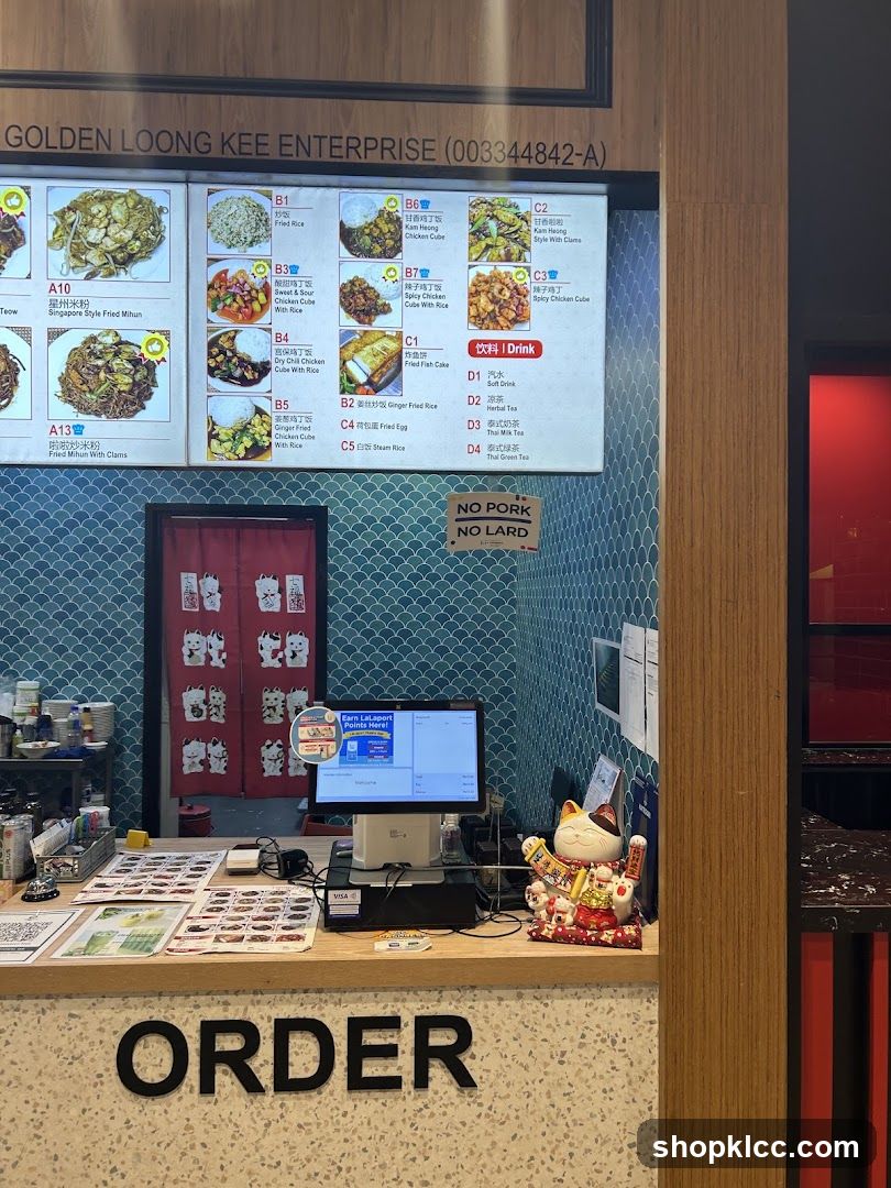 Restaurant Order Counter Interior