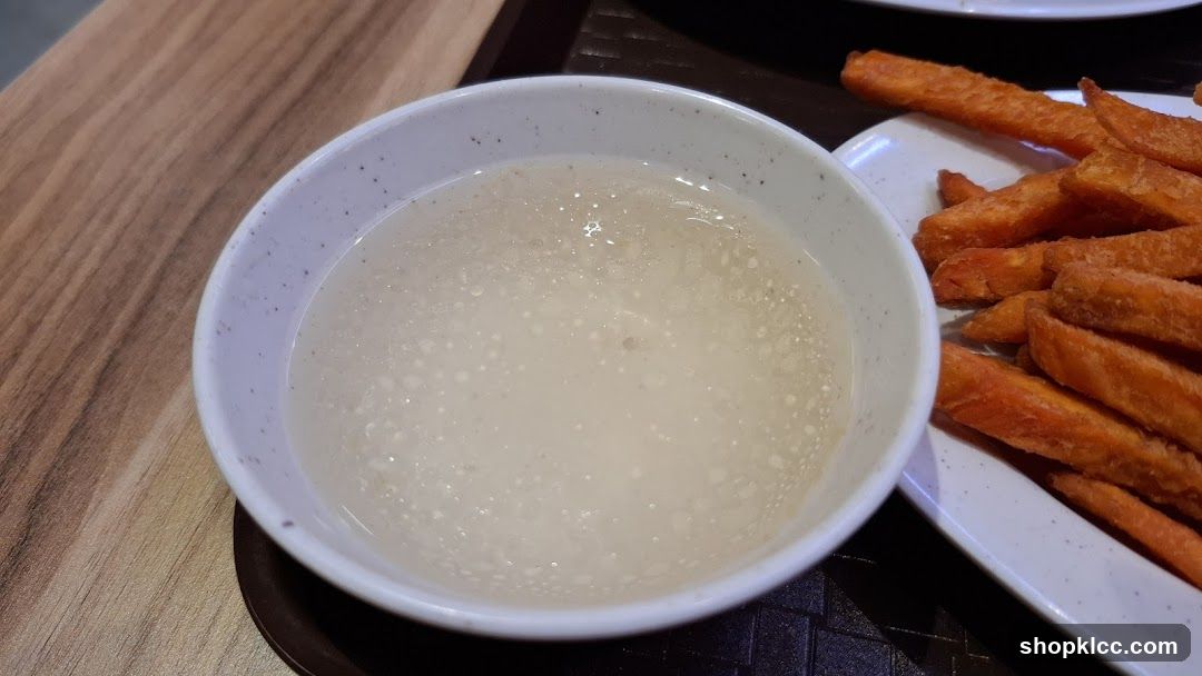 Sweet Potato Fries and Soup Bowl