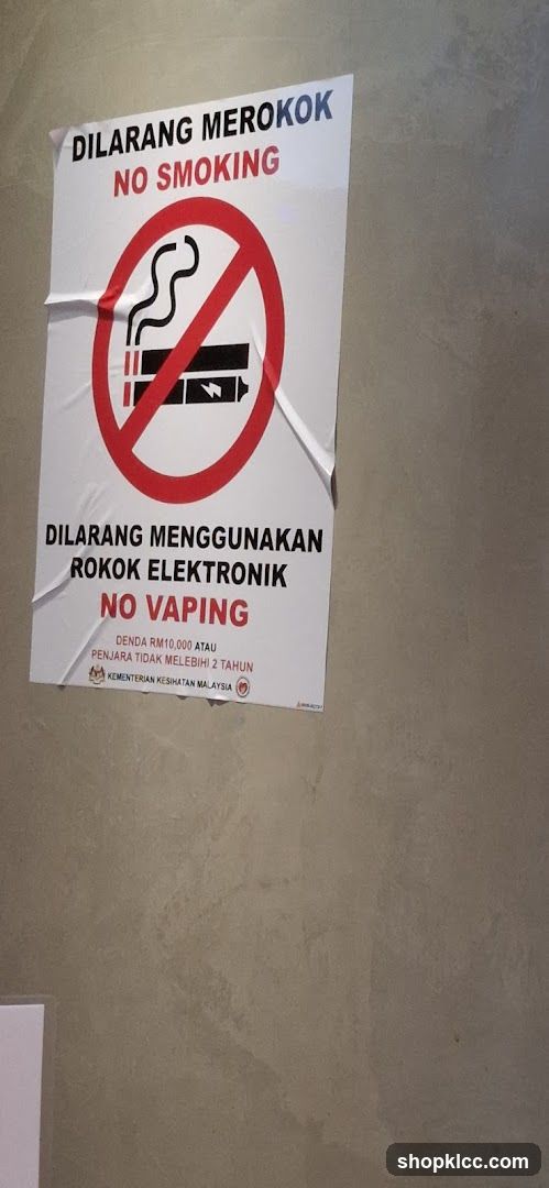 No Smoking and Vaping Sign