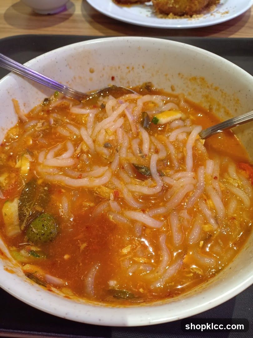 Spicy Noodle Soup Bowl