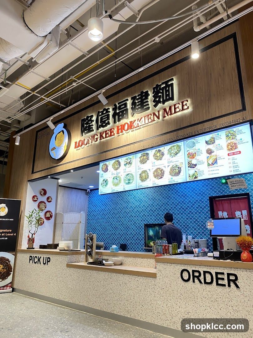 Food Counter Interior View