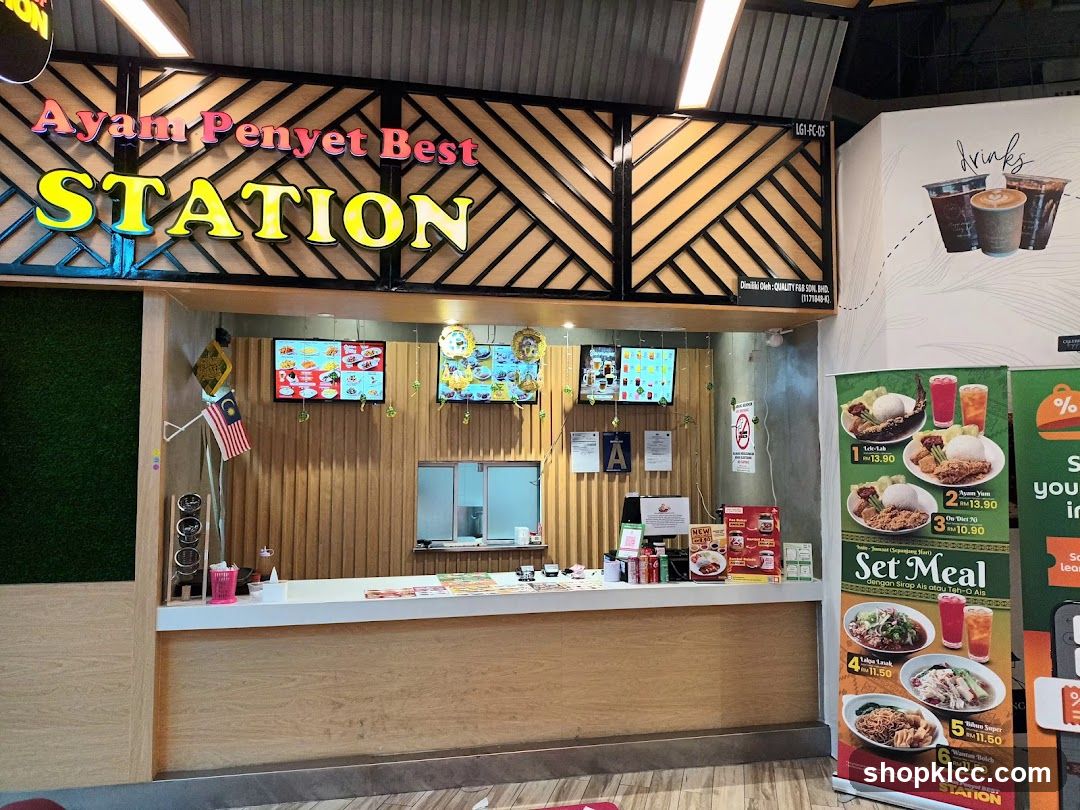 Ayam Penyet Best Station Interior View