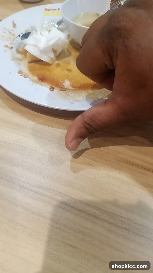 Eating at a restaurant
