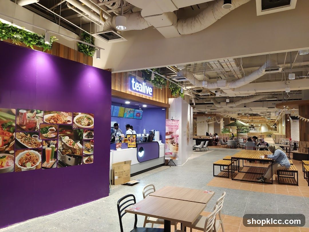 Tealive Interior View