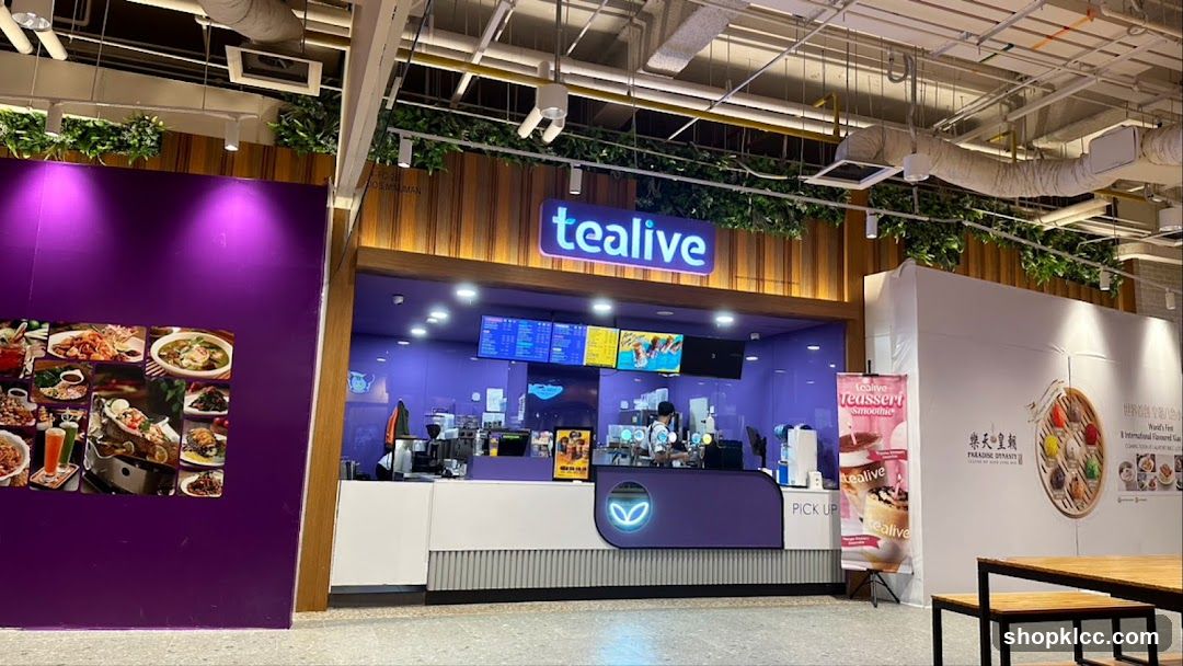 Tealive Store Interior